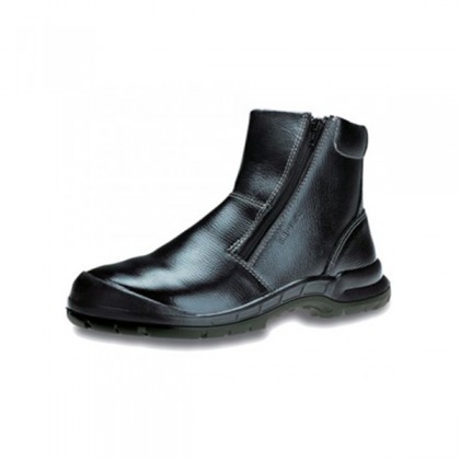 FULL GRAIN LEATHER ZIP-UP BOOT